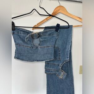 I. AM.GIA jean set